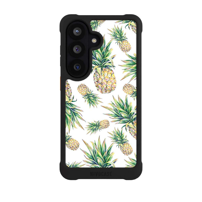 Galaxy S26 NIVOmax Pineapple-weißer Hintergrund 