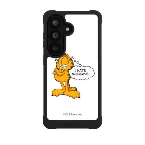 Samsung Galaxy S26 NIVOmax Garfield I Hate Mondays White