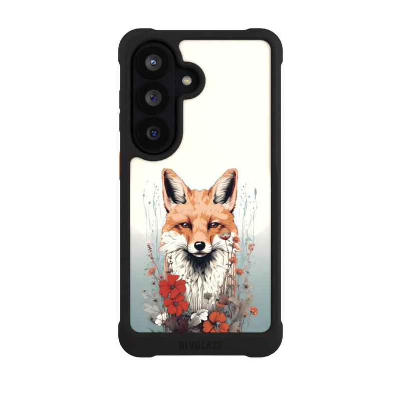 Galaxy S26 NIVOmax  Fox with Flowers