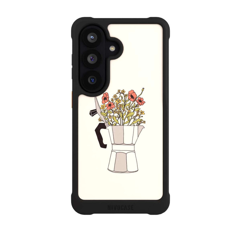 Galaxy S26 NIVOmax Fleurs Moka