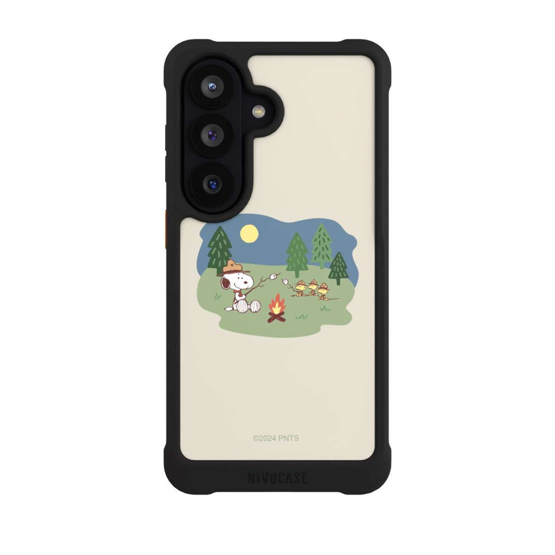 Galaxy S26 NIVOmax Snoopy Lagerfeuer