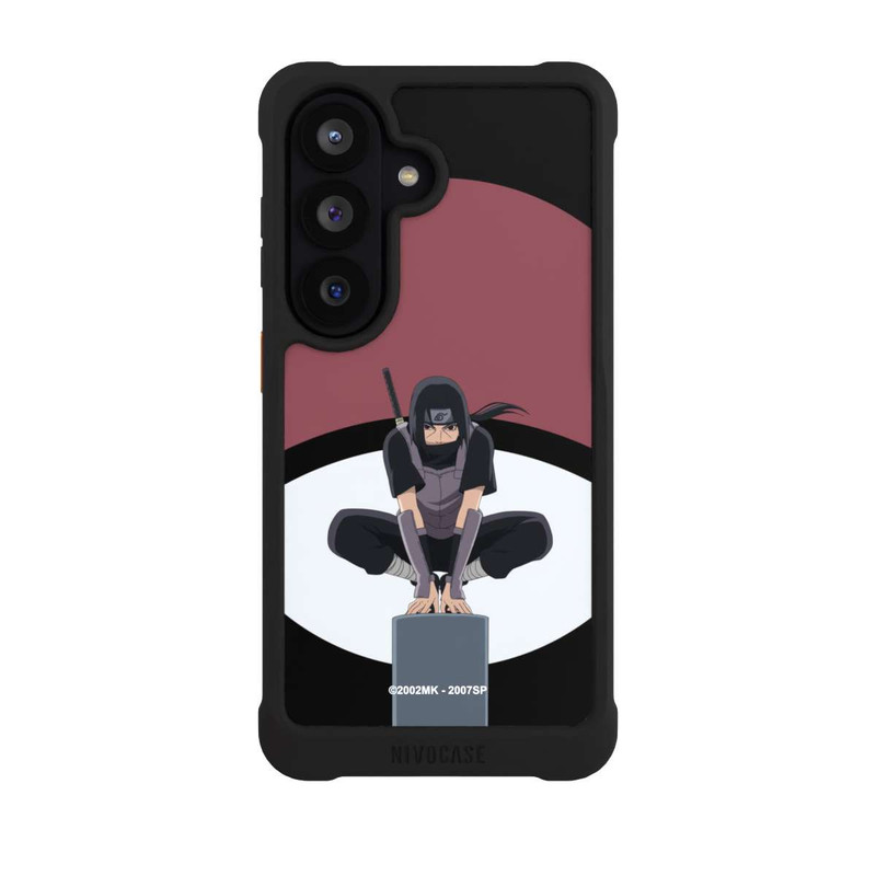 Galaxy S26 NIVOmax Symbole Itachi Uchiha noir