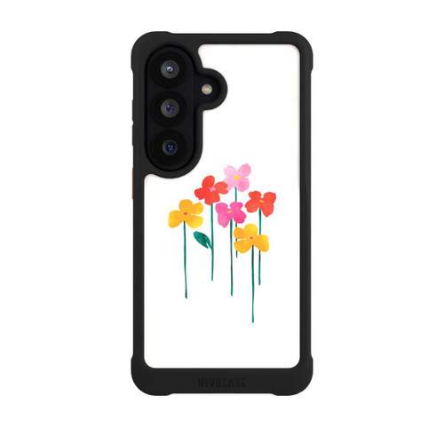 Samsung Galaxy S26 NIVOmax Kleine glückliche Blumen