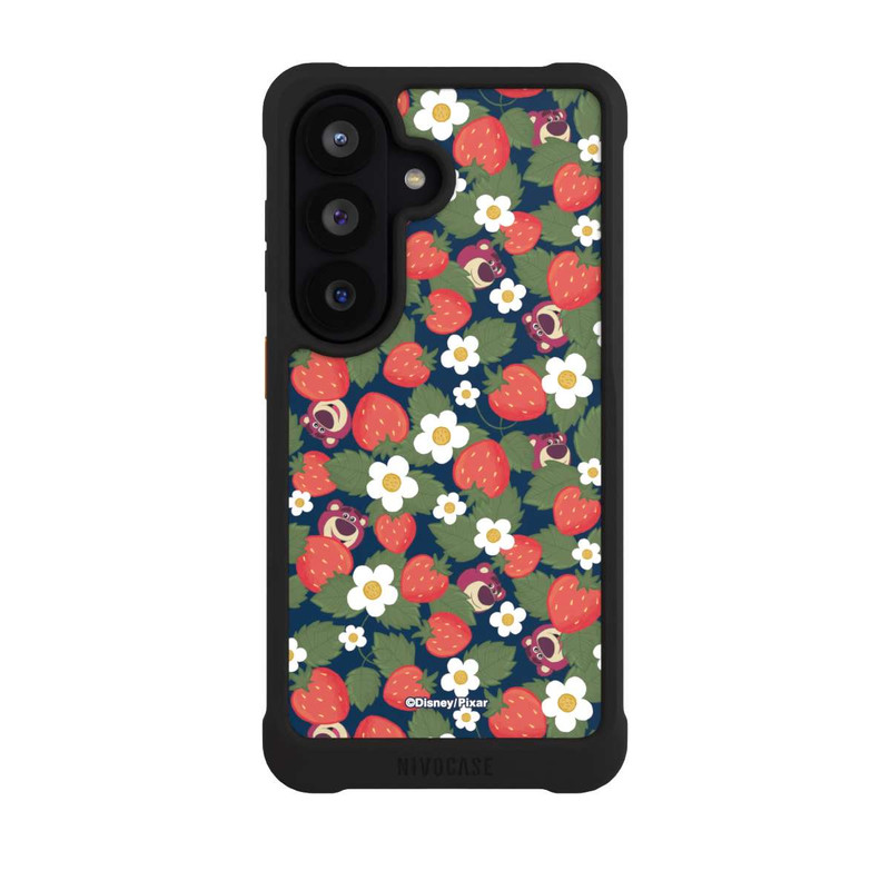 Galaxy S26 NIVOmax Lotso Toy Story Strawberry Flower Pattern