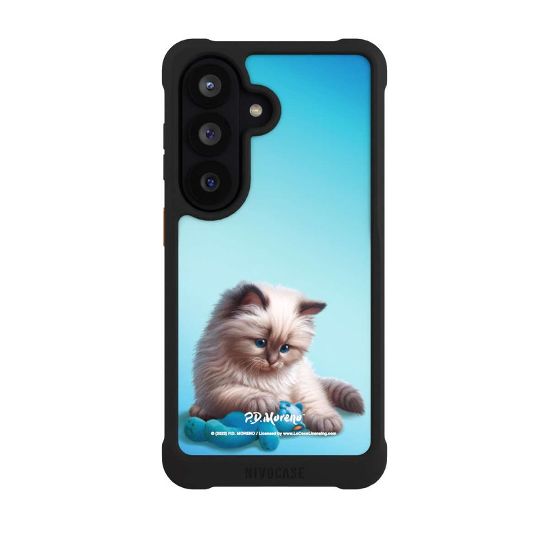 Galaxy S26 NIVOmax Cuddling Cat