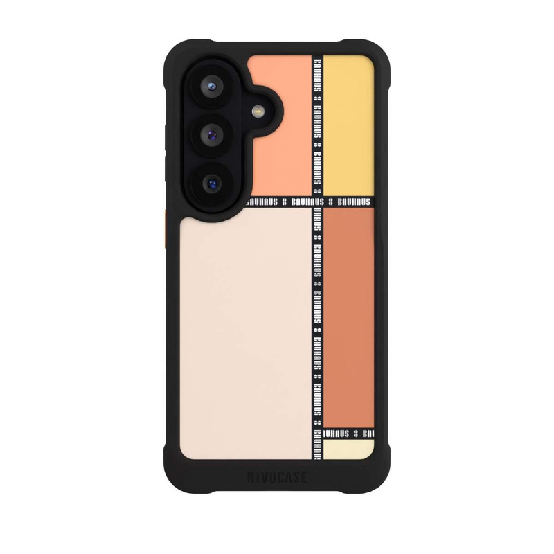 Galaxy S26 NIVOmax Bauhaus Squares-Pastel