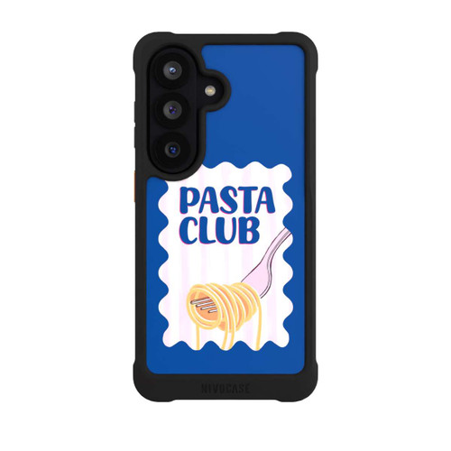 Samsung Galaxy S26 NIVOmax Pasta Club in Blue and Pink