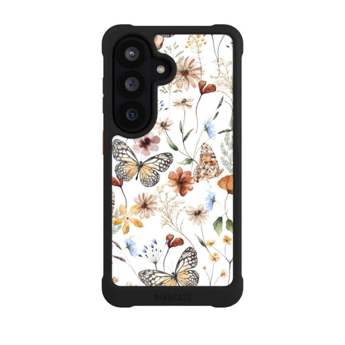 Samsung Galaxy S26 NIVOmax Wildflowers and Butterflies Pattern