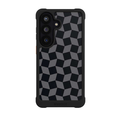 Samsung Galaxy S26 NIVOmax 3D Würfel-Muster Effektt