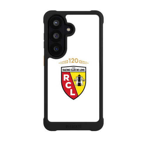 Samsung Galaxy S26 NIVOmax RC Lens 120 ans anniversaire blanc