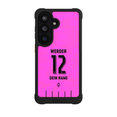 Samsung Galaxy S26 NIVOmax Werder Bremen Trikot Personalisierbar 25-26