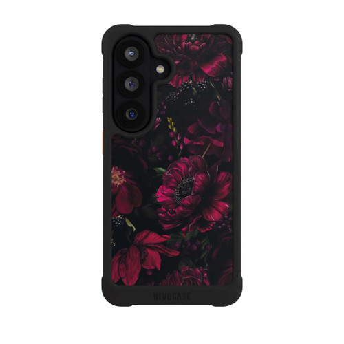 Samsung Galaxy S26 NIVOmax Dunkle Rote Blumen Liebe