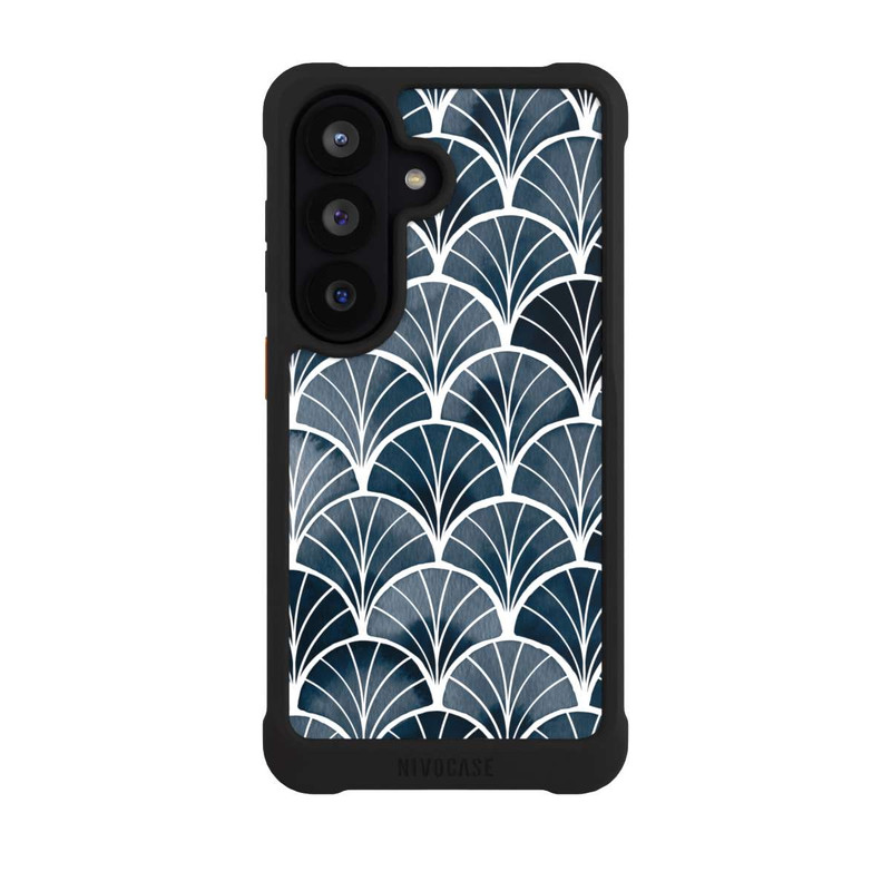 Galaxy S26 NIVOmax Botanical Breeze Art Deco Grey