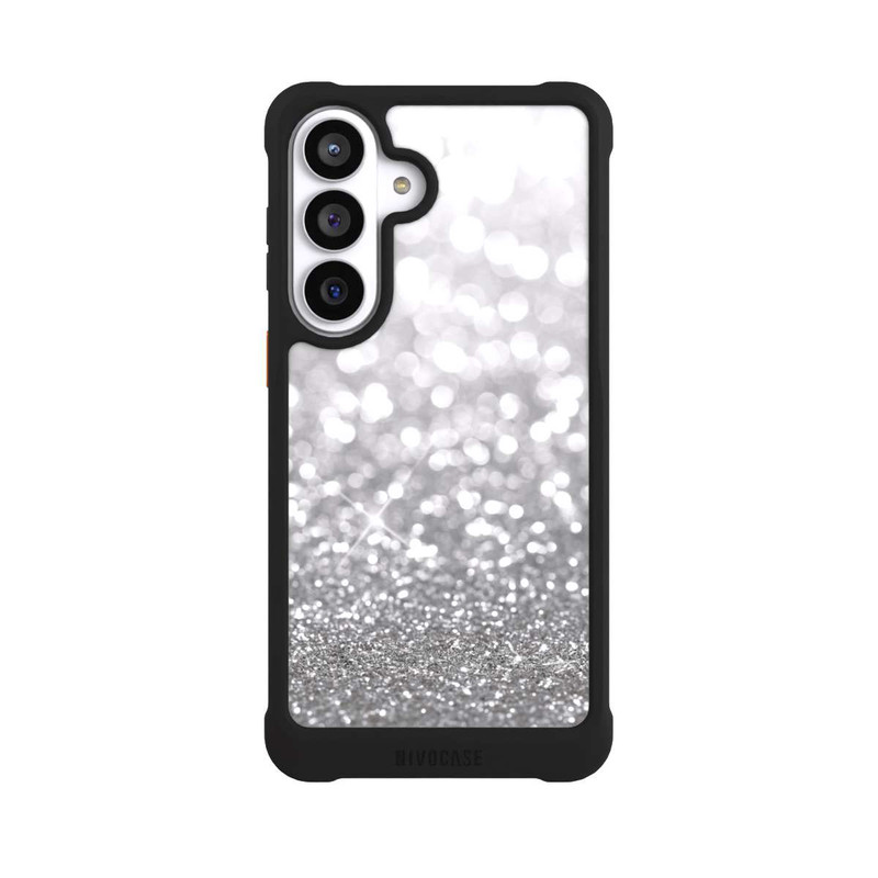 Galaxy S26+ NIVOmax Silver Rain Look