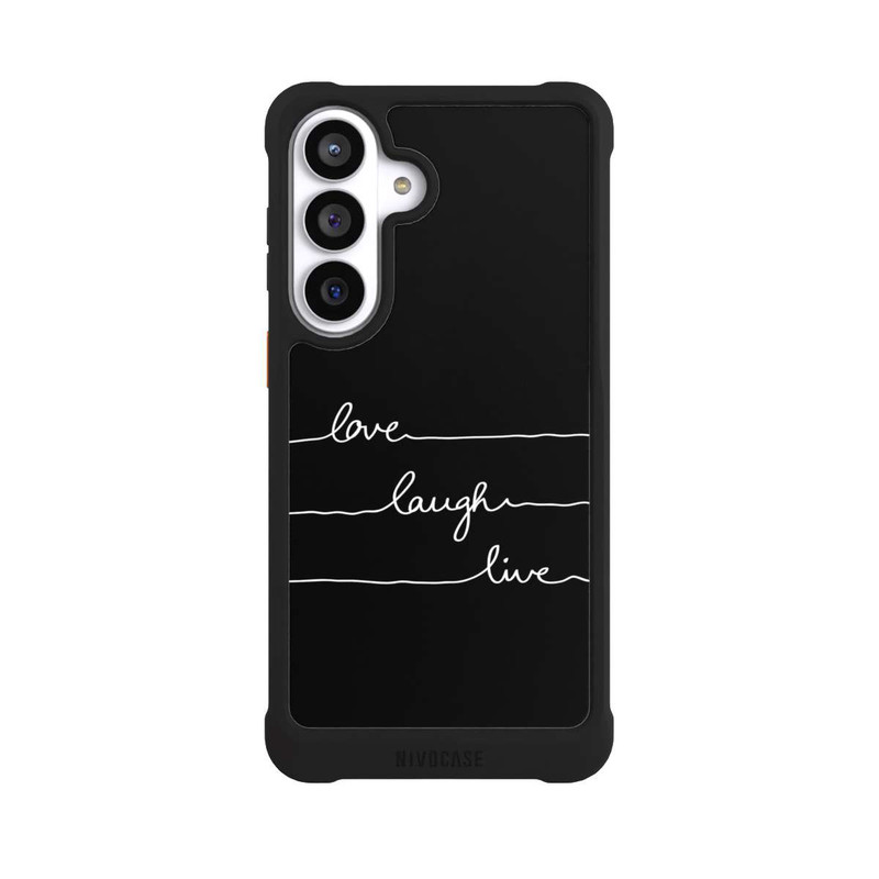 Galaxy S26+ NIVOmax Love Laugh Live blanc/noir