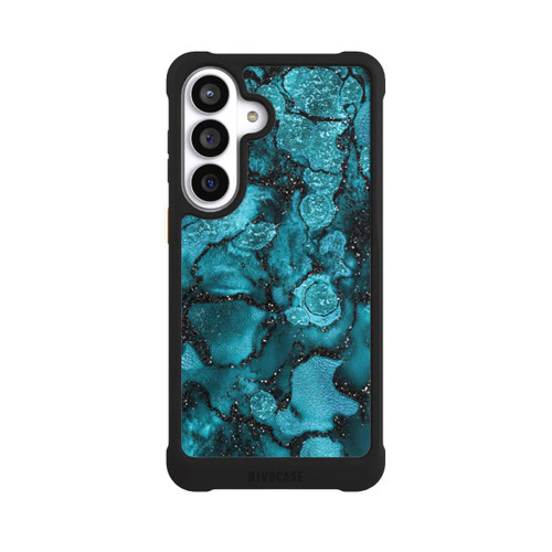 Samsung Galaxy S26+ NIVOmax  Blauer Glitzerlook