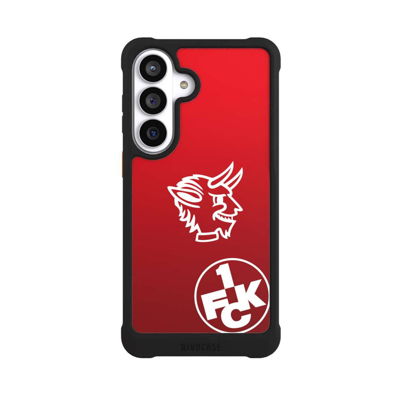 Galaxy S26+ NIVOmax Teufelskopf FCK auf Rot