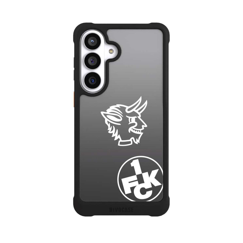 Galaxy S26+ NIVOmax Teufelskopf FCK auf Schwarz