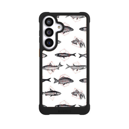 Samsung Galaxy S26+ NIVOmax Fische in Geometrie