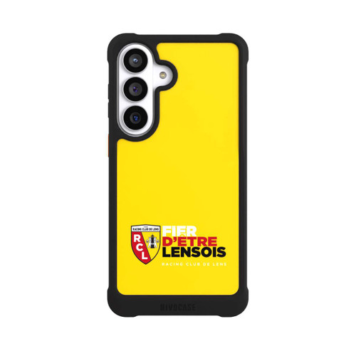 Samsung Galaxy S26+ NIVOmax Fond Logo RCL Jaune