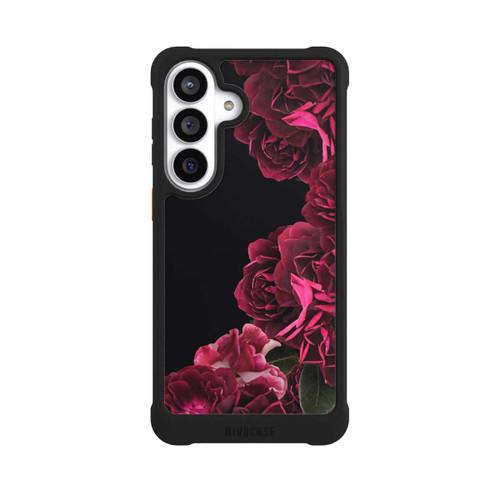 Samsung Galaxy S26+ NIVOmax Vintage Rosen auf Schwarz