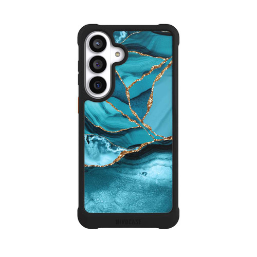 Samsung Galaxy S26+ NIVOmax Eisblaue Marmor Landschaft