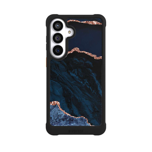 Samsung Galaxy S26+ NIVOmax Nacht Blau Marmor Landschaft