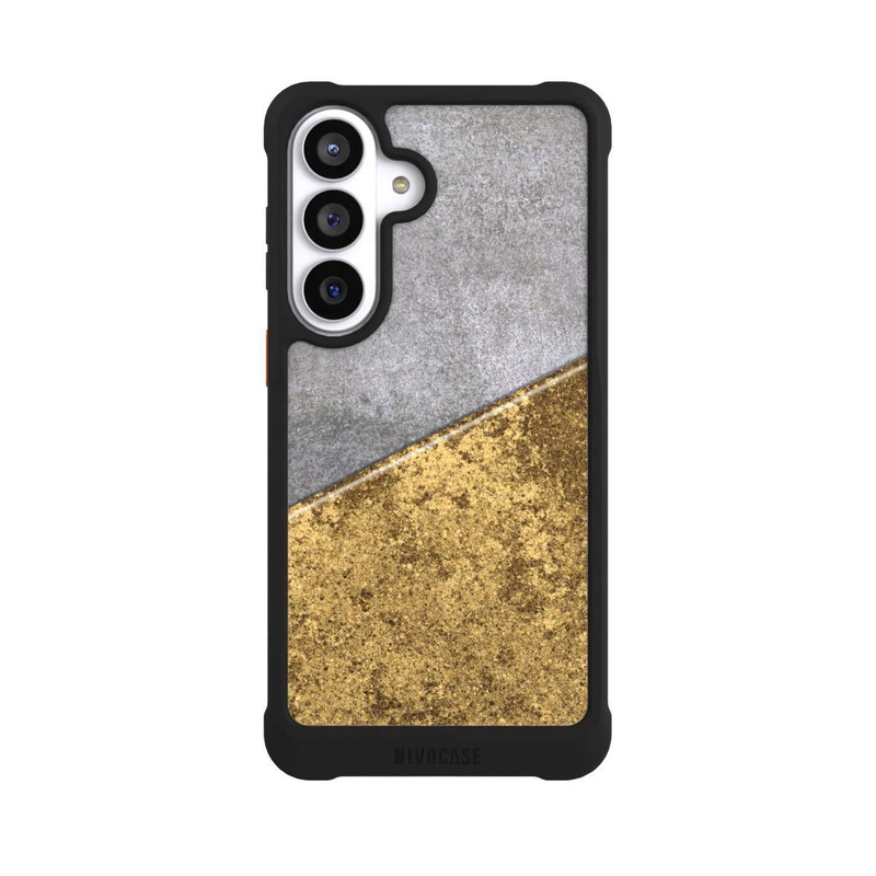 Galaxy S26+ NIVOmax Beton und Goldlook