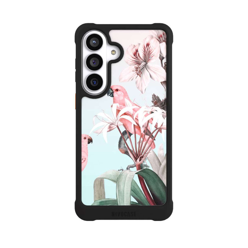 Galaxy S26+ NIVOmax Pastel Parrots Paradise