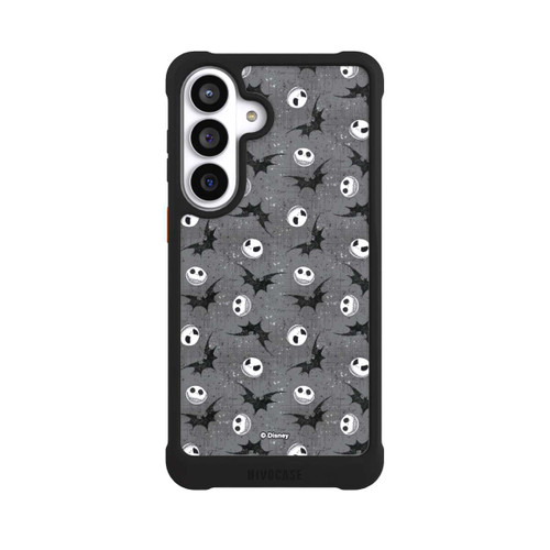 Samsung Galaxy S26+ NIVOmax Jack Grey Pattern Tim Burtons Nightmare before Christmas