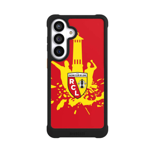 Samsung Galaxy S26+ NIVOmax RC Lens Tower Yellow on Red