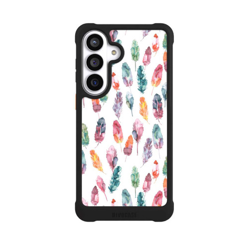 Samsung Galaxy S26+ NIVOmax Boho Watercolor Feathers
