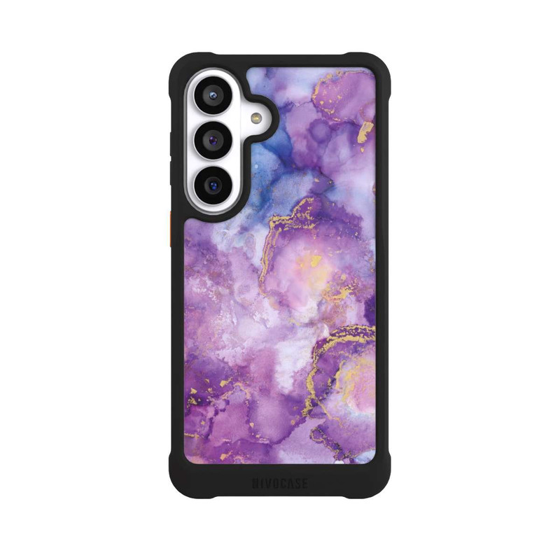 Galaxy S26+ NIVOmax Encre tourbillonnante violette