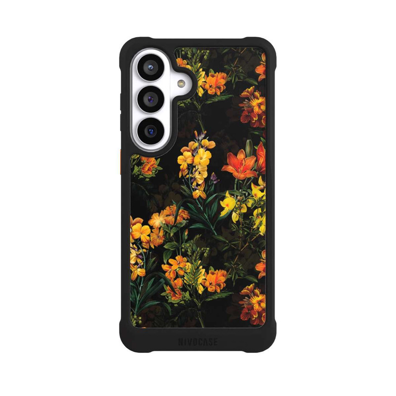 Galaxy S26+ NIVOmax Bunte Blumen Gelb