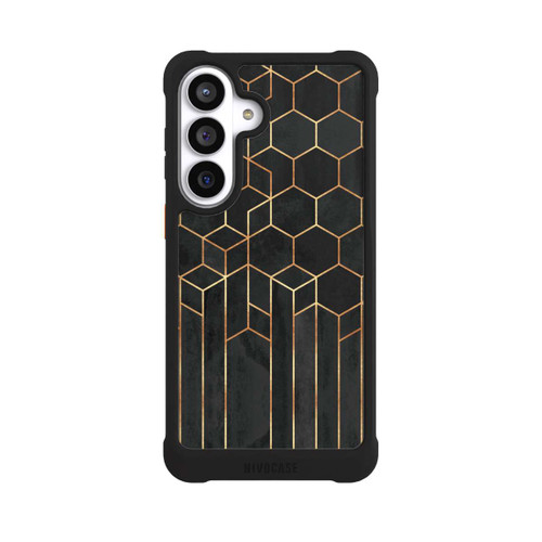Samsung Galaxy S26+ NIVOmax Hexagones noirs