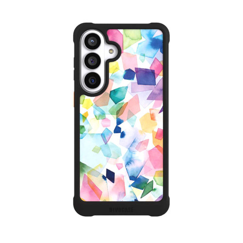 Samsung Galaxy S26+ NIVOmax Colorful Watercolor Gems Diamonds