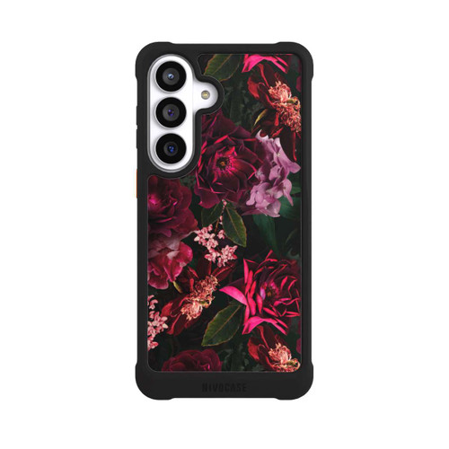 Samsung Galaxy S26+ NIVOmax Dark Red and Pink Flowers