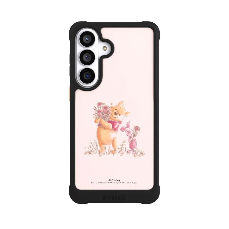 Galaxy S26+ NIVOmax Winnie Puuh and Ferkel Blumen