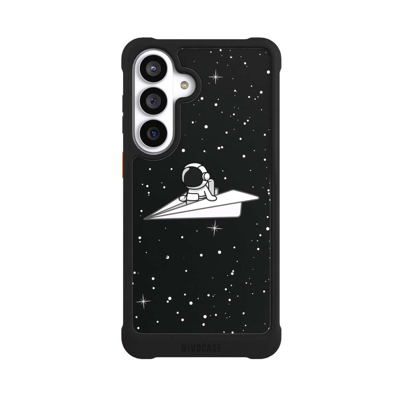 Galaxy S26+ NIVOmax Astronaut Paper Plane Comic