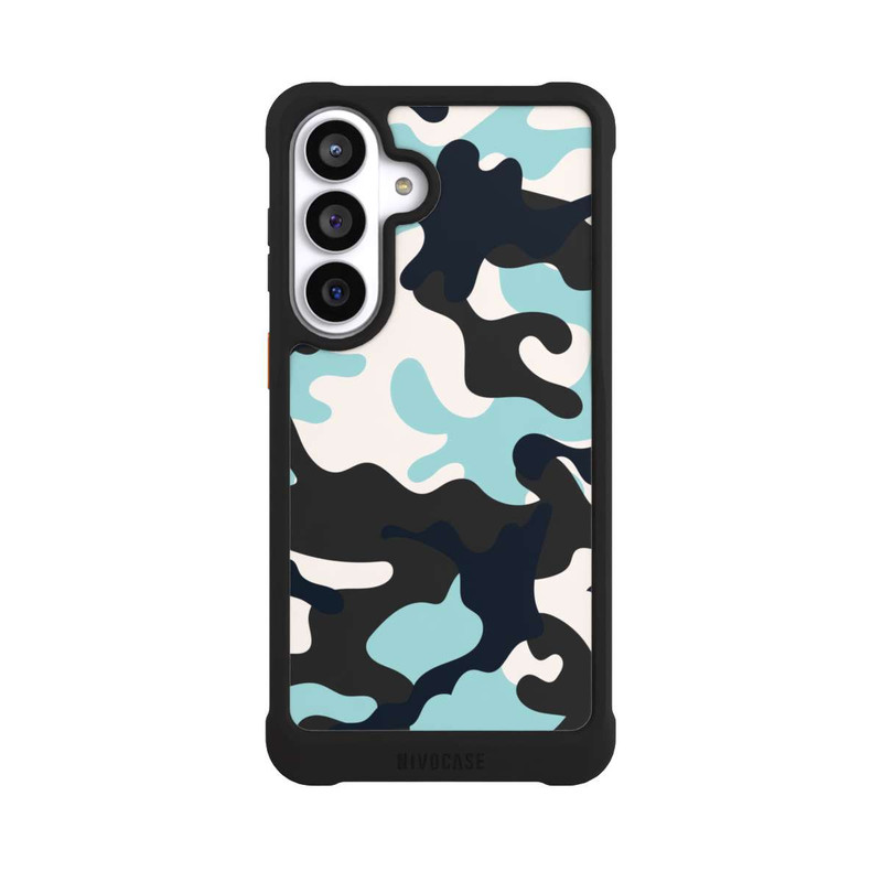 Galaxy S26+ NIVOmax Camouflage Bleu