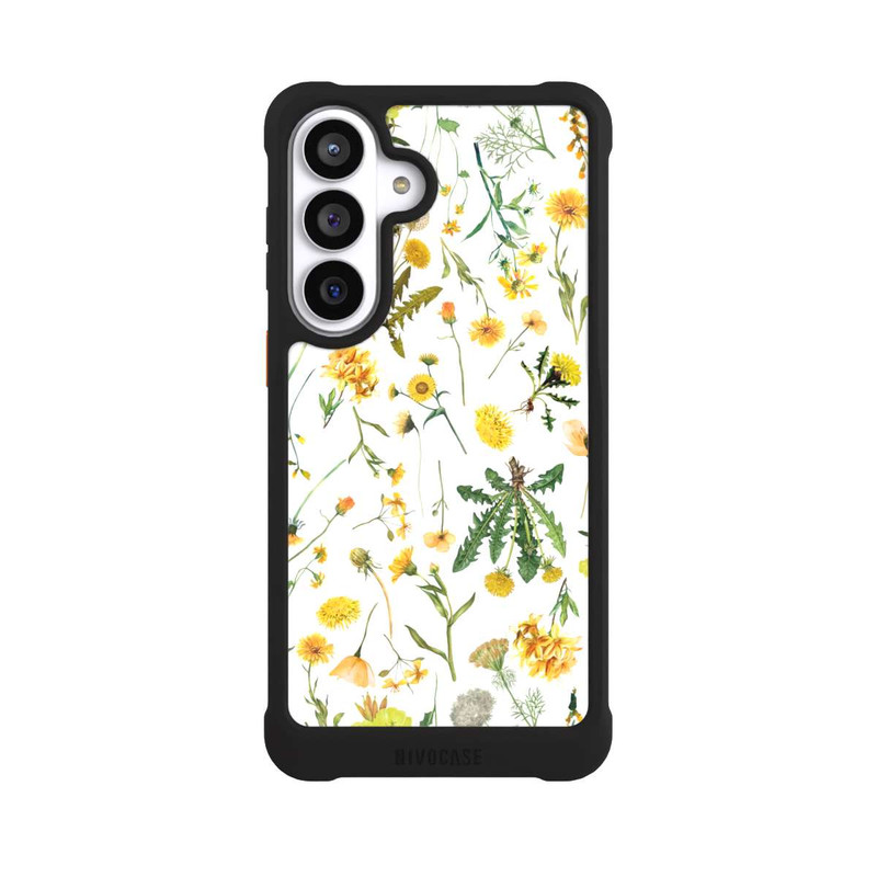 Galaxy S26+ NIVOmax Fleurs sauvages jaunes
