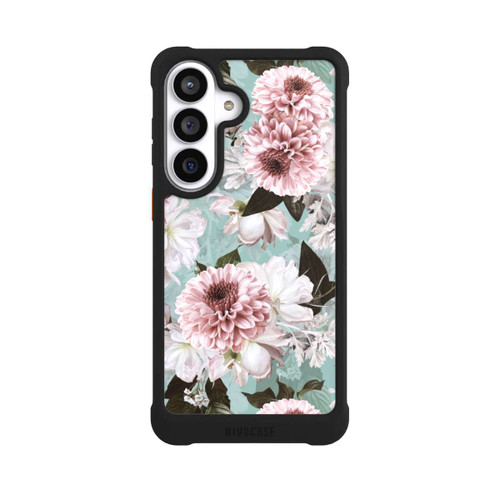 Samsung Galaxy S26+ NIVOmax Flower Wallpaper Baroque Blue