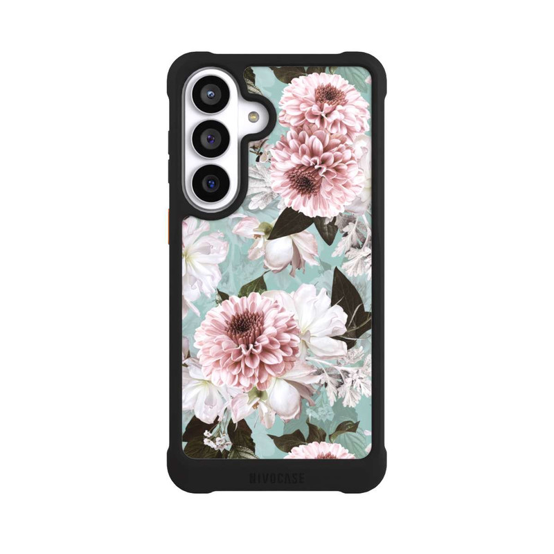 Galaxy S26+ NIVOmax Blumentapete Barockblau