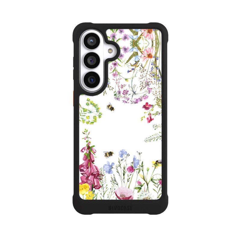 Galaxy S26+ NIVOmax Cadre de fleurs sauvages des prés d'été
