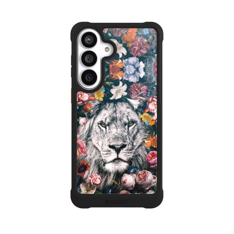 Galaxy S26+ NIVOmax Lion Flowers