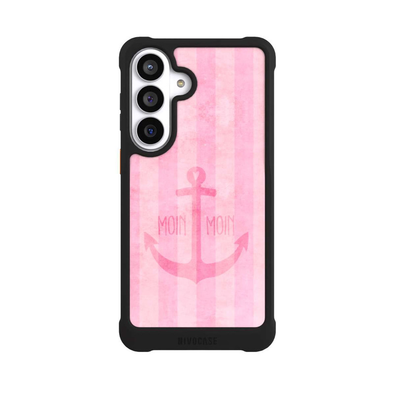 Galaxy S26+ NIVOmax Moin Moin Stripes Pink