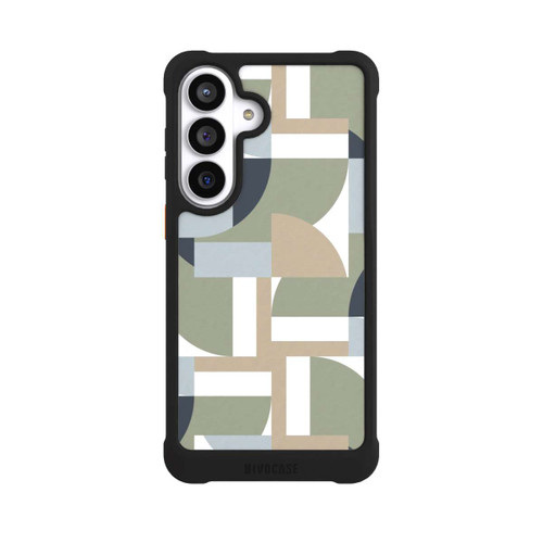 Samsung Galaxy S26+ NIVOmax Futuristische Bauhaus Polygone Beige