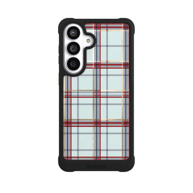 Galaxy S26+ NIVOmax Tartan Blau