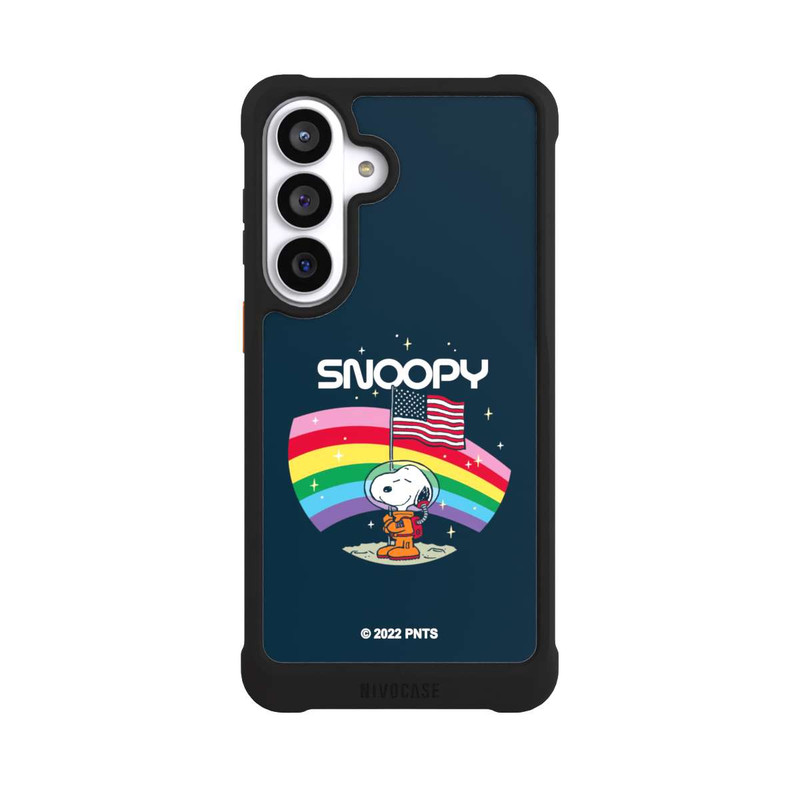 Galaxy S26+ NIVOmax Snoopy Space Traveller Rainbow