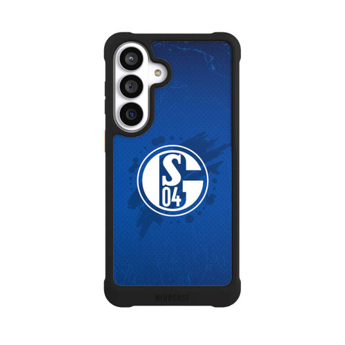 Samsung Galaxy S26+ NIVOmax Schalke 04 Farbe Fleck Blau